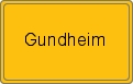 Ortsschild Gundheim