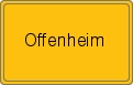 Ortsschild von Offenheim