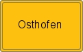 Ortsschild Osthofen