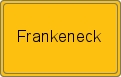 Ortsschild von Frankeneck