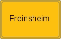 Ortsschild von Freinsheim