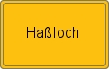 Ortsschild von Haßloch