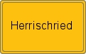 Ortsschild von Herrischried