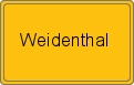 Ortsschild von Weidenthal