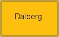 Ortsschild von Dalberg