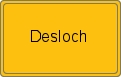 Ortsschild von Desloch