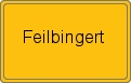 Ortsschild von Feilbingert