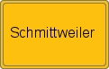 Ortsschild von Schmittweiler