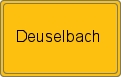 Ortsschild von Deuselbach