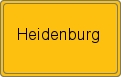 Ortsschild von Heidenburg