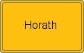 Ortsschild von Horath