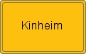 Ortsschild von Kinheim