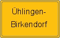 Ortsschild von Ühlingen-Birkendorf