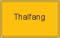 Ortsschild von Thalfang