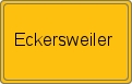 Ortsschild von Eckersweiler