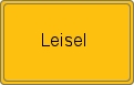 Ortsschild von Leisel