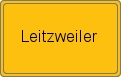Ortsschild von Leitzweiler