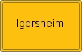 Ortsschild von Igersheim