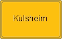 Ortsschild von Külsheim