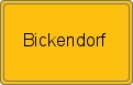 Ortsschild von Bickendorf