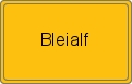 Ortsschild von Bleialf