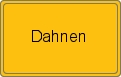 Ortsschild von Dahnen