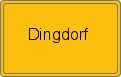 Ortsschild von Dingdorf
