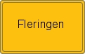 Ortsschild von Fleringen