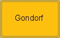 Ortsschild von Gondorf