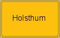 Ortsschild von Holsthum