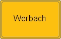 Ortsschild von Werbach