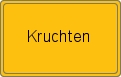 Ortsschild von Kruchten