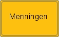 Ortsschild von Menningen