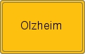 Ortsschild von Olzheim