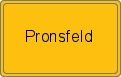 Ortsschild von Pronsfeld