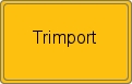 Ortsschild von Trimport