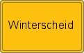 Ortsschild von Winterscheid