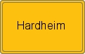 Ortsschild von Hardheim