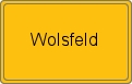 Ortsschild von Wolsfeld