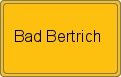 Ortsschild von Bad Bertrich