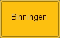 Ortsschild von Binningen