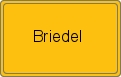 Ortsschild von Briedel
