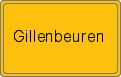 Ortsschild von Gillenbeuren