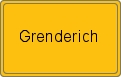 Ortsschild von Grenderich