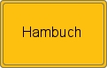Ortsschild von Hambuch