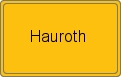 Ortsschild von Hauroth