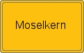 Ortsschild von Moselkern