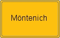 Ortsschild von Möntenich