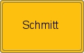 Ortsschild von Schmitt