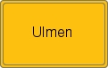 Ortsschild von Ulmen